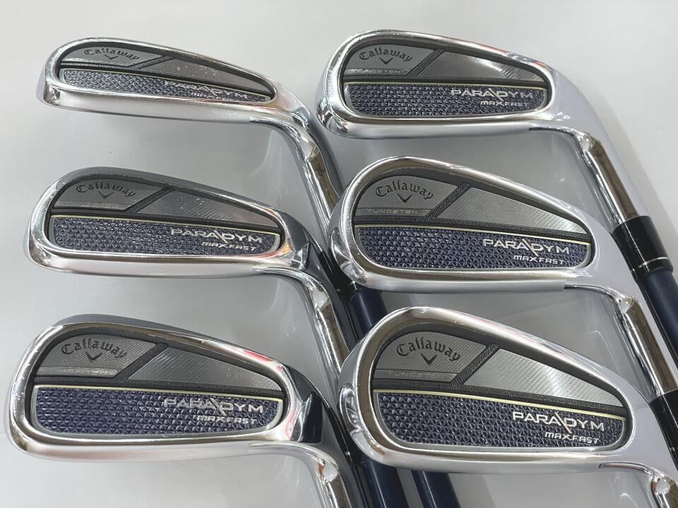 キャロウェイ PARADYM MAX FAST SPEEDER NX 40 for Callaway(PARADYM) Rフレックス アイアンセット 中古 ゴルフドゥ!岡山青江店【最短即日発送】