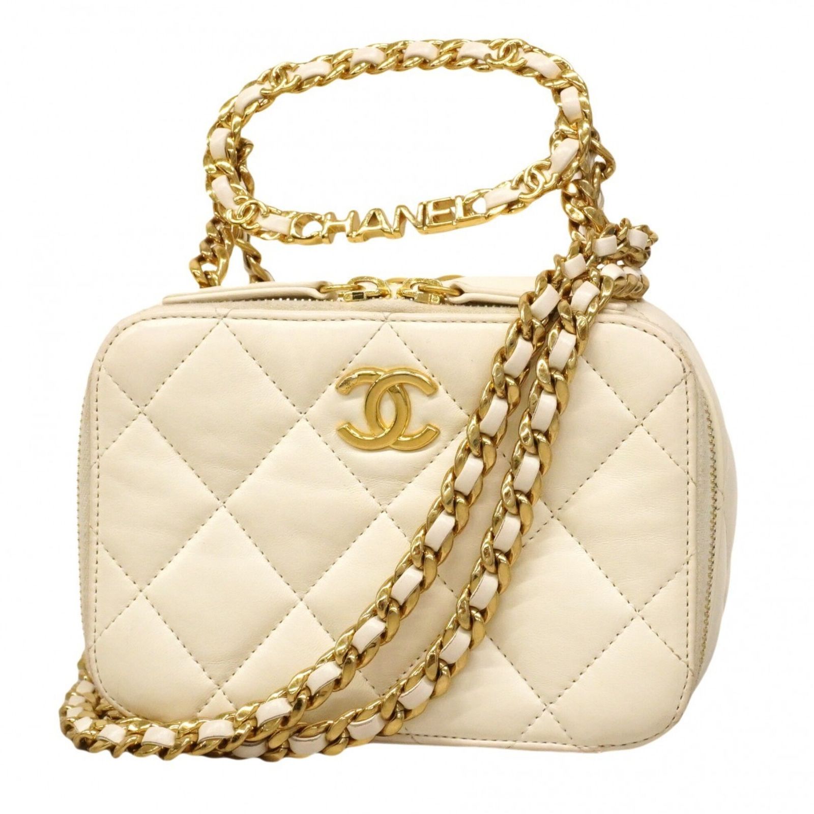 シャネル(Chanel) シャネル ハンドバッグ マトラッセ チェーン 