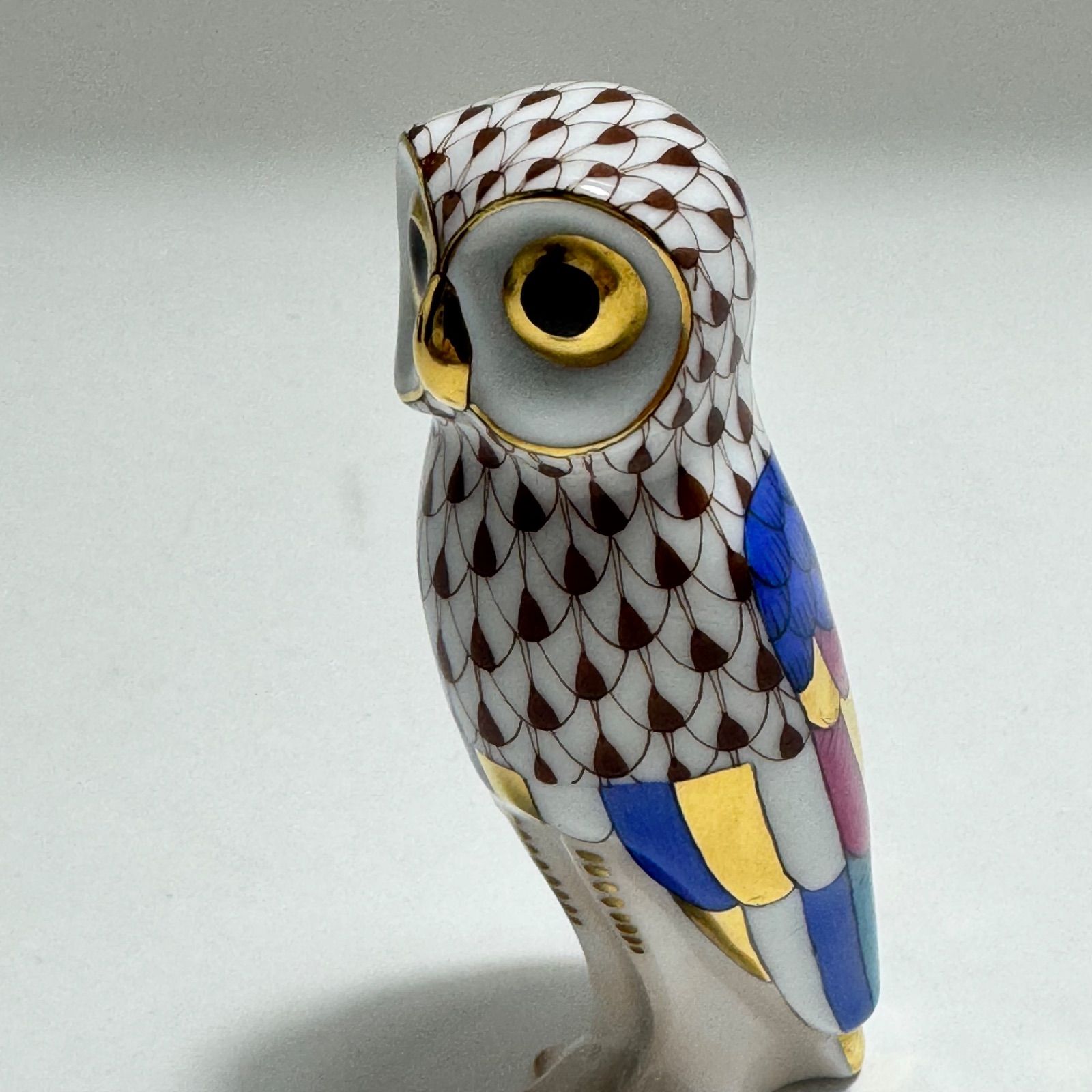 Herend Club Owl 世界のふくろう ヘレンド ヘレンド「世界のふくろう