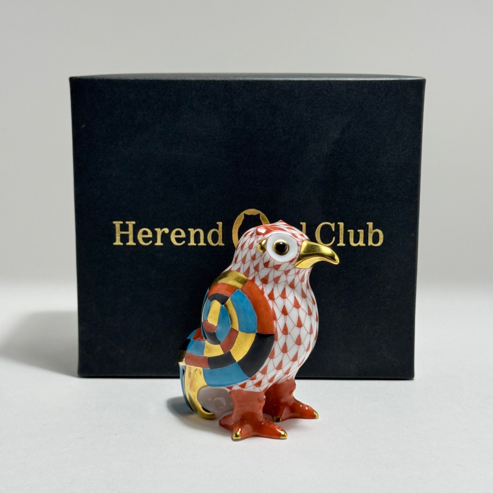 3000個限定品 HEREND ヘレンド 世界のふくろう 『アテナのふくろう