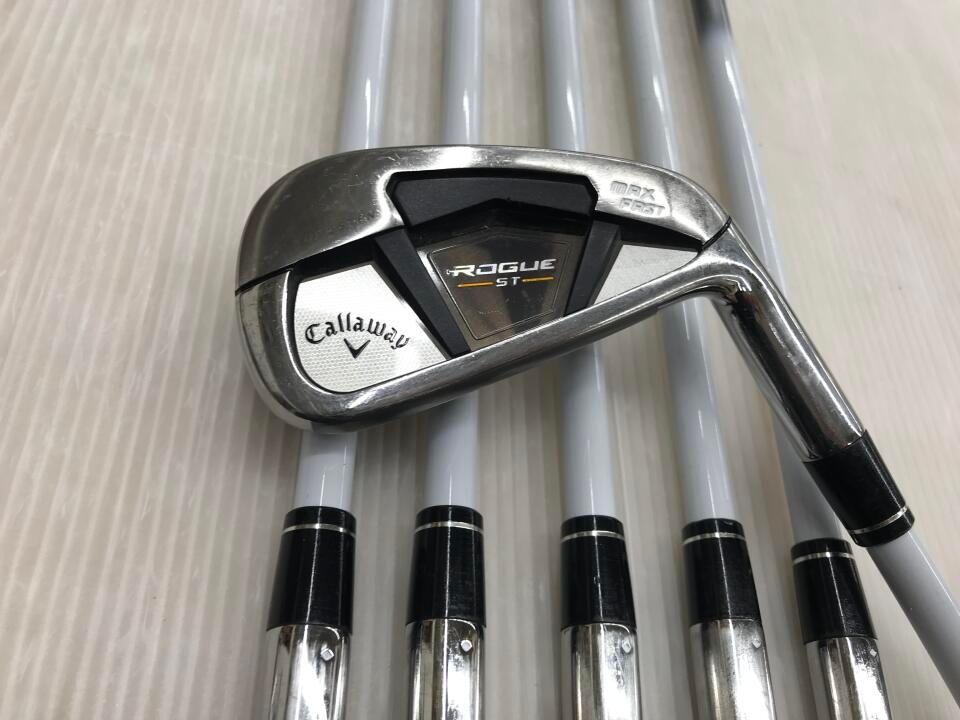 キャロウェイ　ROGUE ST MAX FAST レディス　ELDIO 40 for Callaway(ROGUE ST)　Lフレックス　アイアンセット　中古【最短即日発送】