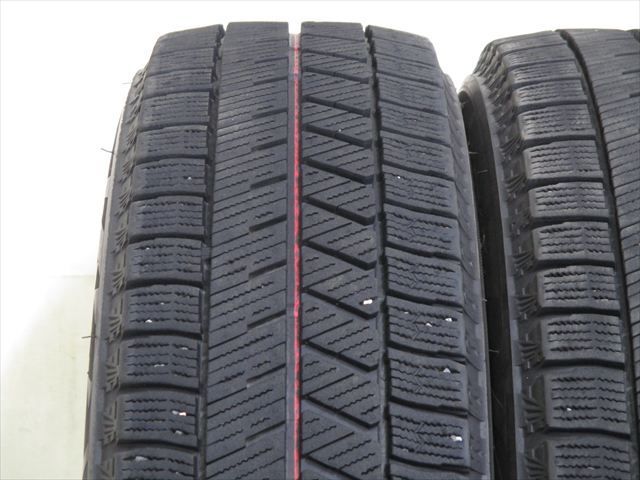 中古 冬用】 155/65R14 75Q 2本セット ブリヂストン ブリザックVRX3