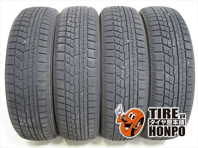 【中古 冬用】 155/65R14 75Q 4本セット ヨコハマ アイスガードIG60 スタッドレスタイヤ 中古タイヤ
