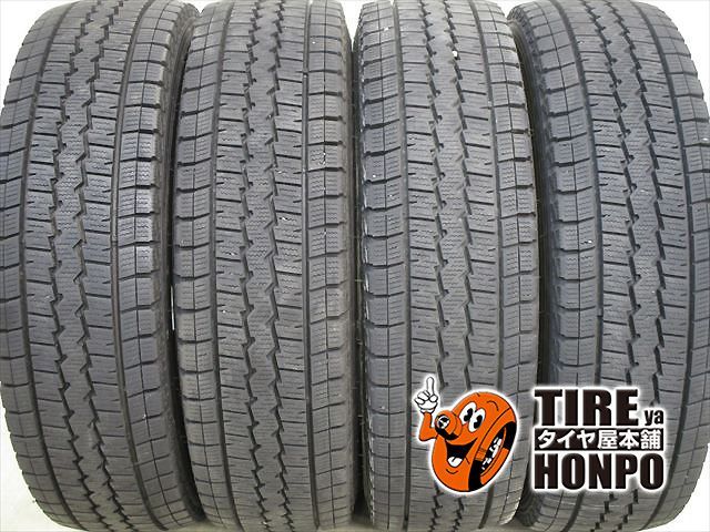 【中古 冬用】 195/80R15 107/105L 4本セット ダンロップ ウィンターマックスSV01 スタッドレスタイヤ 中古タイヤ