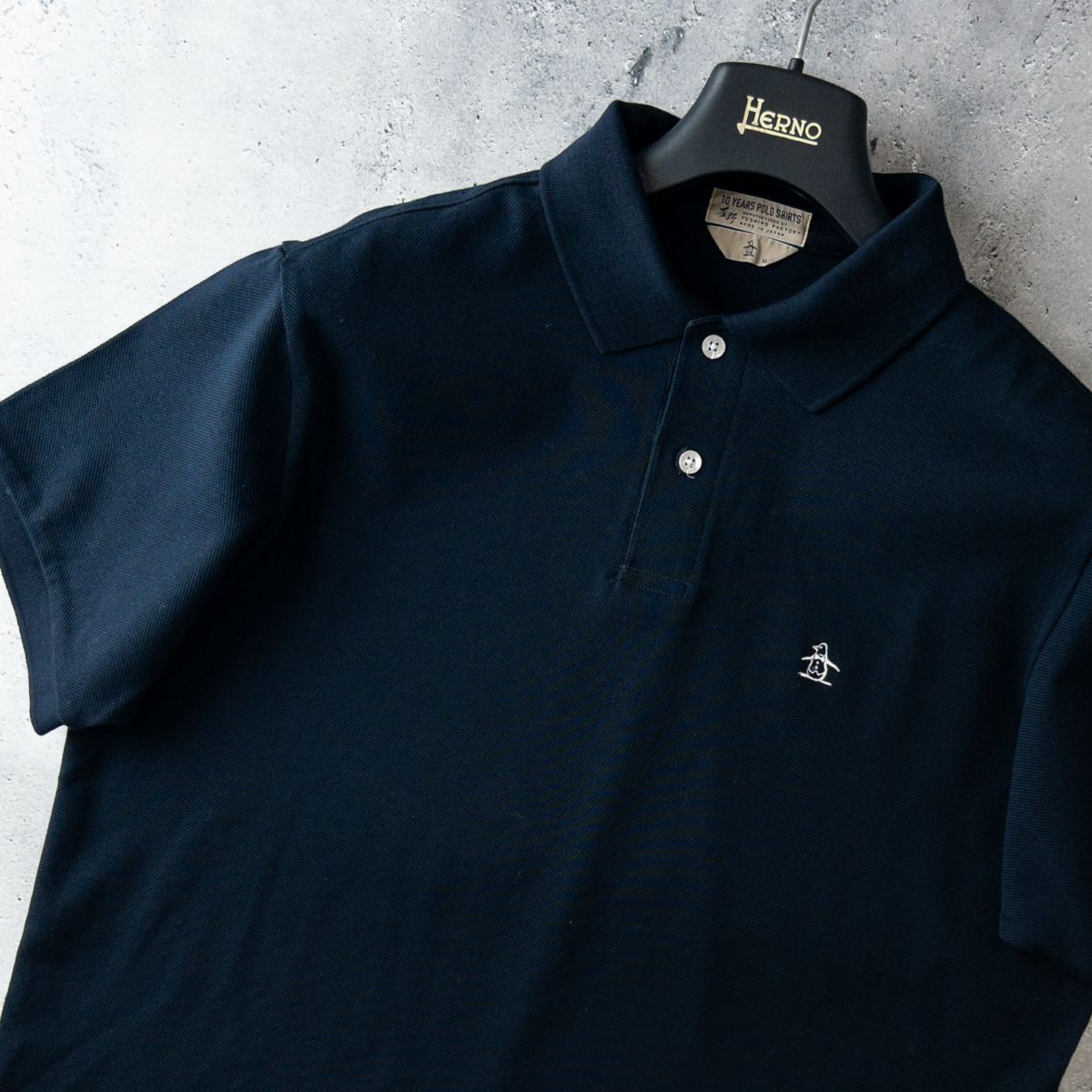 10 YEARS POLO SHIRTS ネイビー Lサイズ 新色登場】10 YEARS POLO SHIRTS マンシングウェア 10YEARS POLO