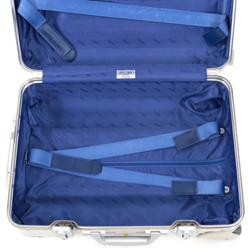 青ロゴ RIMOWA トパーズ 32L 2輪 シルバー 機内持ち込み トロリー RIMOWA リモワ TOPAS トパーズ 32L 機内持ち込み 2輪 TSAロック