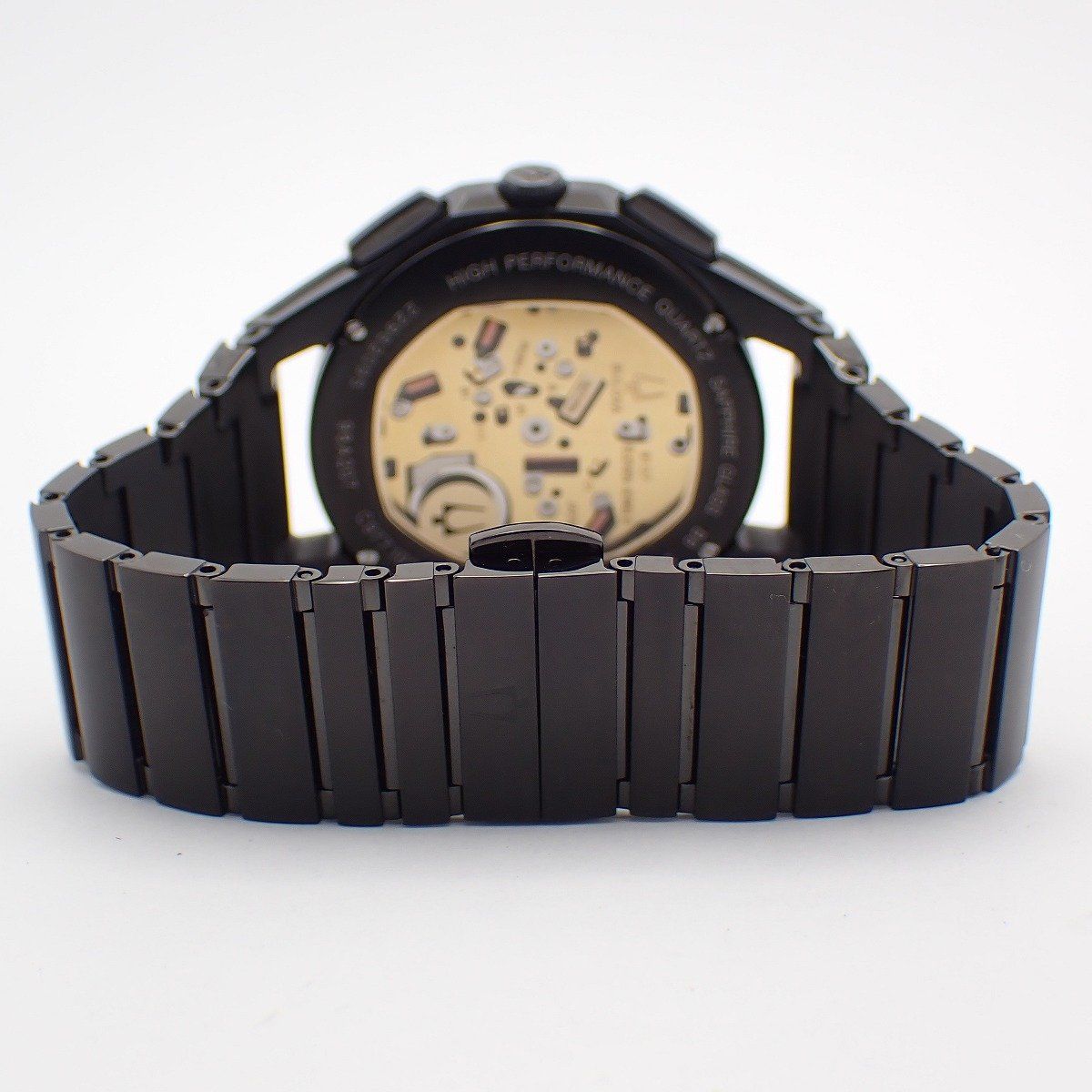 美品】BULOVA ブローバ カーブ クロノグラフ クォーツ メンズ 腕時計 