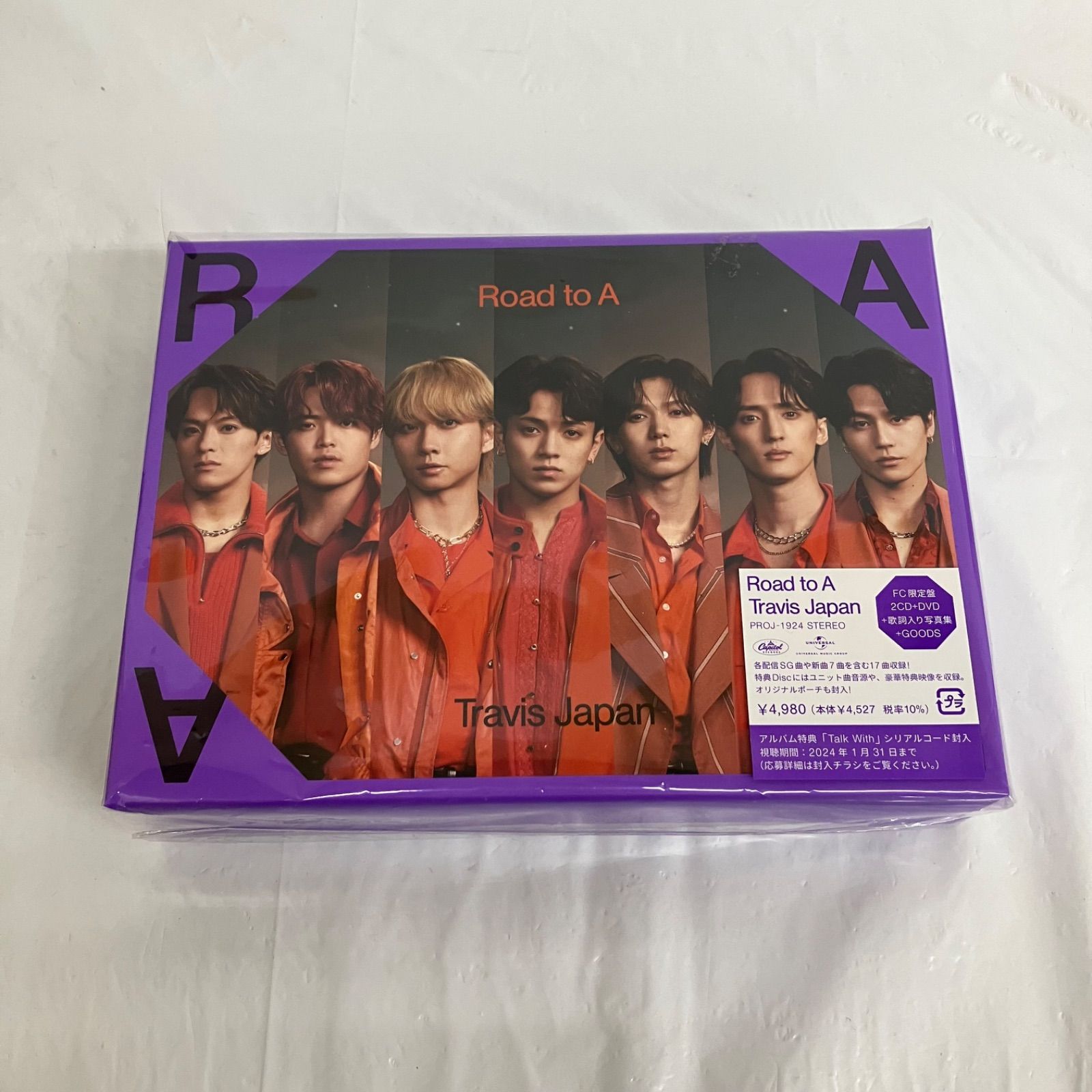 TravisJapan Road to A 1st album ポーチ欠品 2CD DVD NL5559 f116