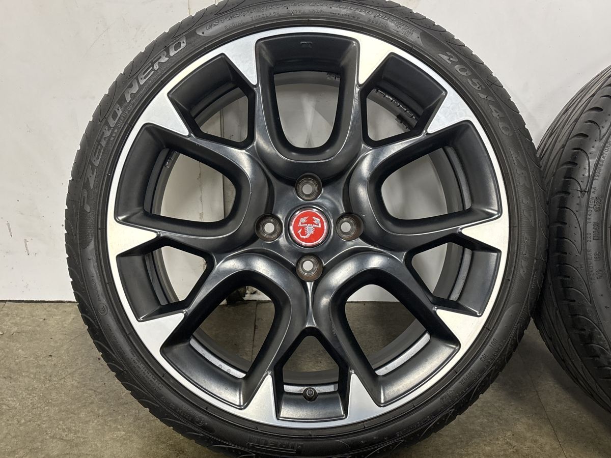 正規品】アバルト ABARTH 595 コンペティツィオーネ 純正 17in 7J +38