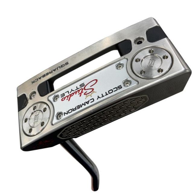 【中古】 タイトリスト SCOTTY CAMERON STUDIO STYLE SQUAREBACK(2025) 33インチ パター PT スチール (フレックスその他) メンズ 男性用 右利き 右用 Dランク ゴルフクラブ