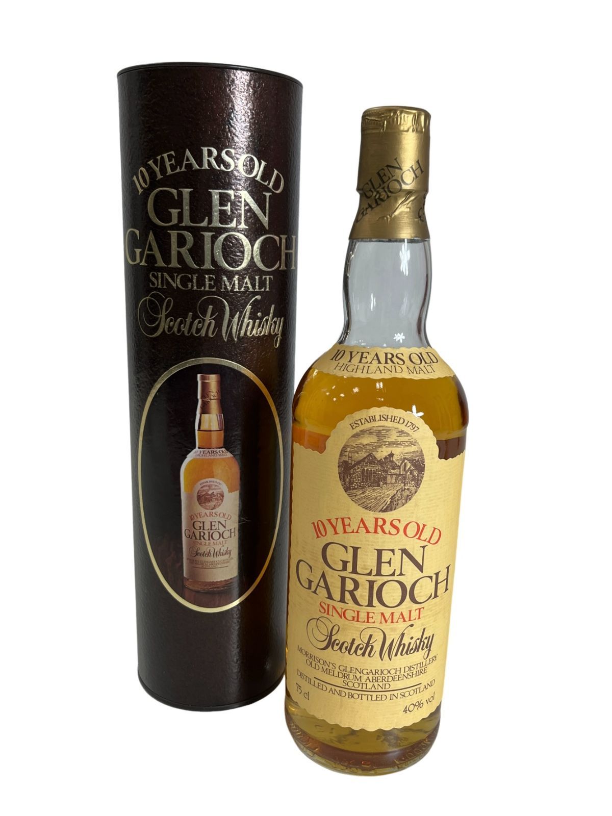 GLEN GARIOCH グレンギリー 10 YEARS OLD 10年 ウイスキー 40％ 75cl