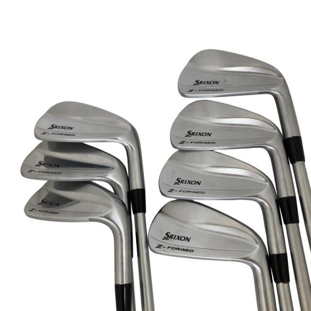 【中古】 ダンロップ SRIXON Z-FORGED 8S アイアンセット IR リシャフト (フレックスその他) メンズ 男性用 右利き 右用 Cランク ゴルフクラブ