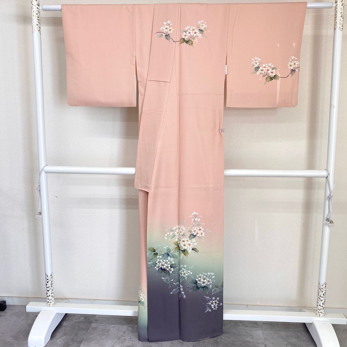 美品 逸品 上品 手描き正絹 訪問着 K1338 - メルカリ
