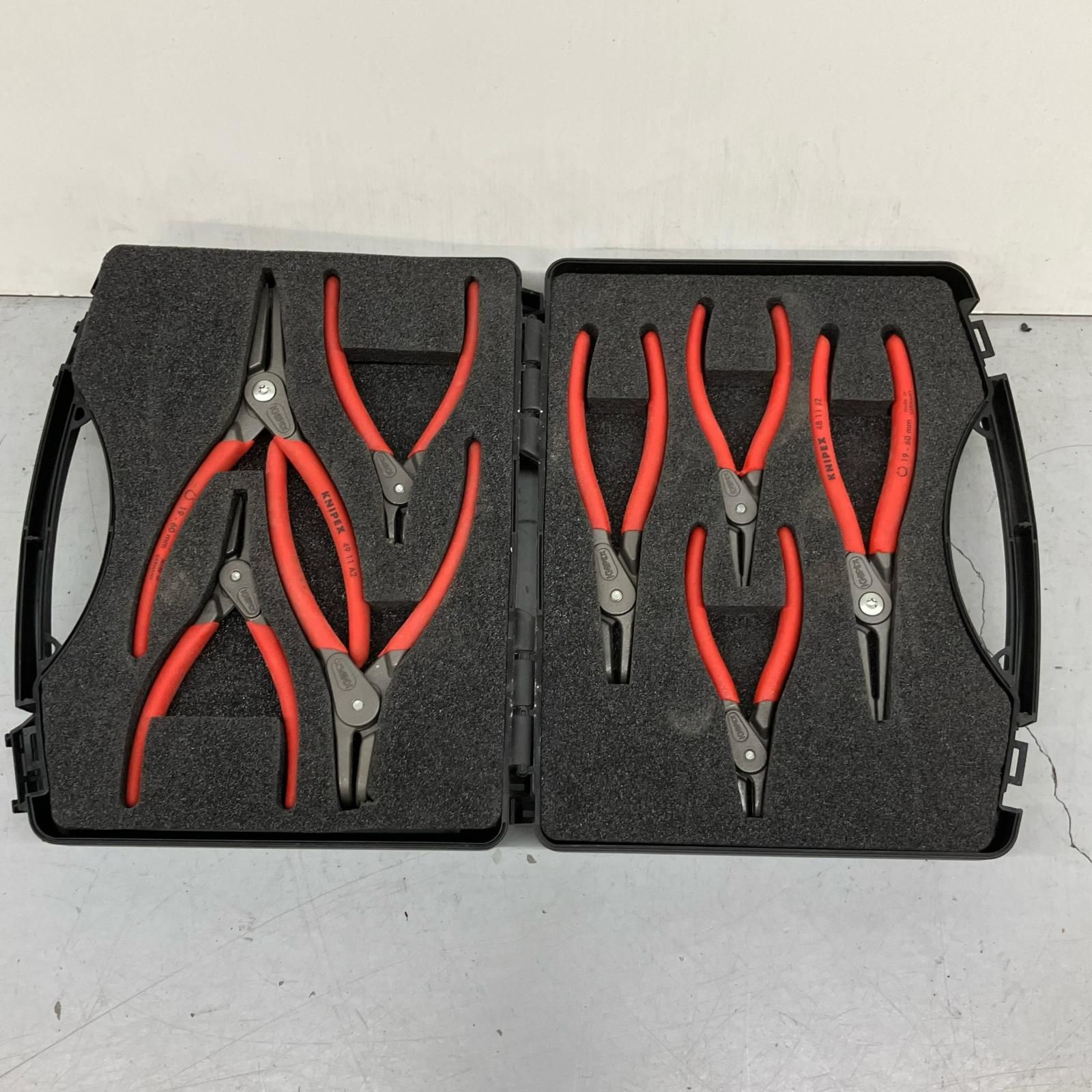 KNIPEX クニペックス スナップリングプライヤ 8本セット 002125