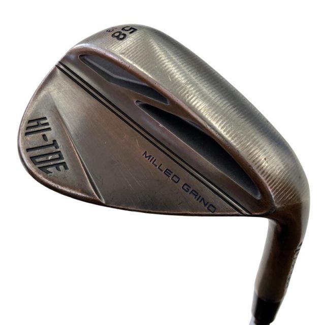 【中古】 テーラーメイド Taylor Made MILLED GRIND HI-TOE(2022) 58°/13° ウェッジ WG Dynamic Gold (フレックスS) メンズ 男性用 右利き 右用 Cランク ゴルフクラブ