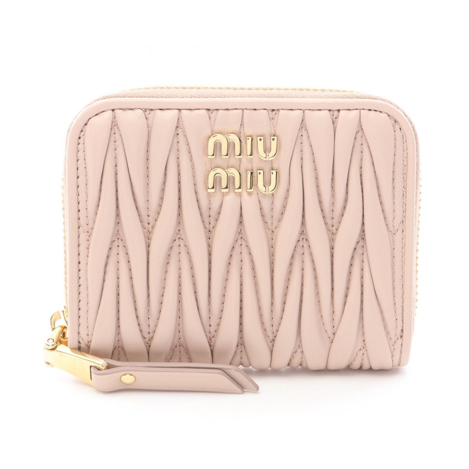 ミュウ ミュウ Miu Miu コインケース MATELASSE'MIU マテラッセ 5MM268AFPPF0236 チプリア レザー コインケース レディース 新品