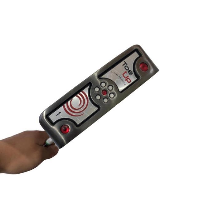 【中古】 オデッセイ Toe Up #1 33インチ パター PT スチール (フレックスその他) メンズ 男性用 右利き 右用 Cランク ゴルフクラブ