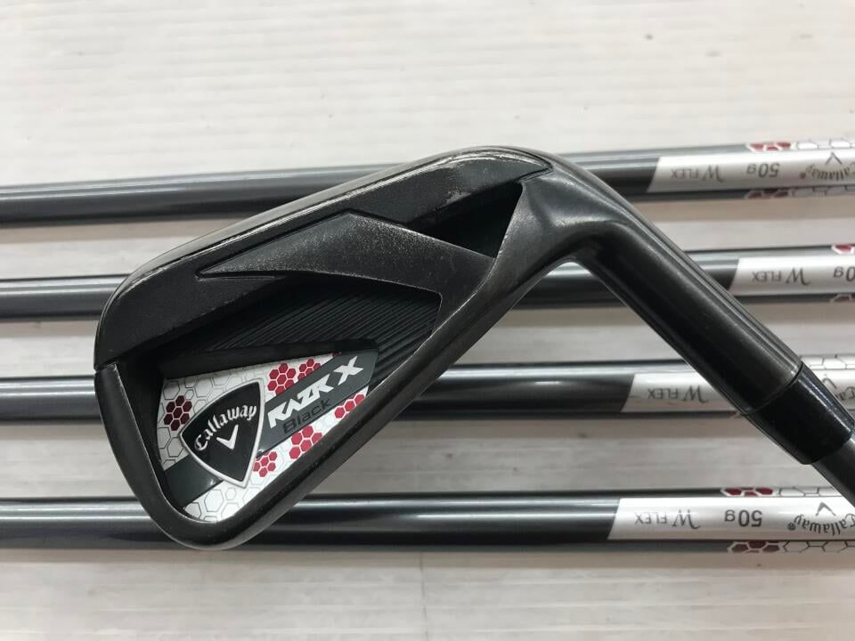 Callaway RAZR X BLACK アイアンセット 5I〜P 6本 ゴルフ Callaway