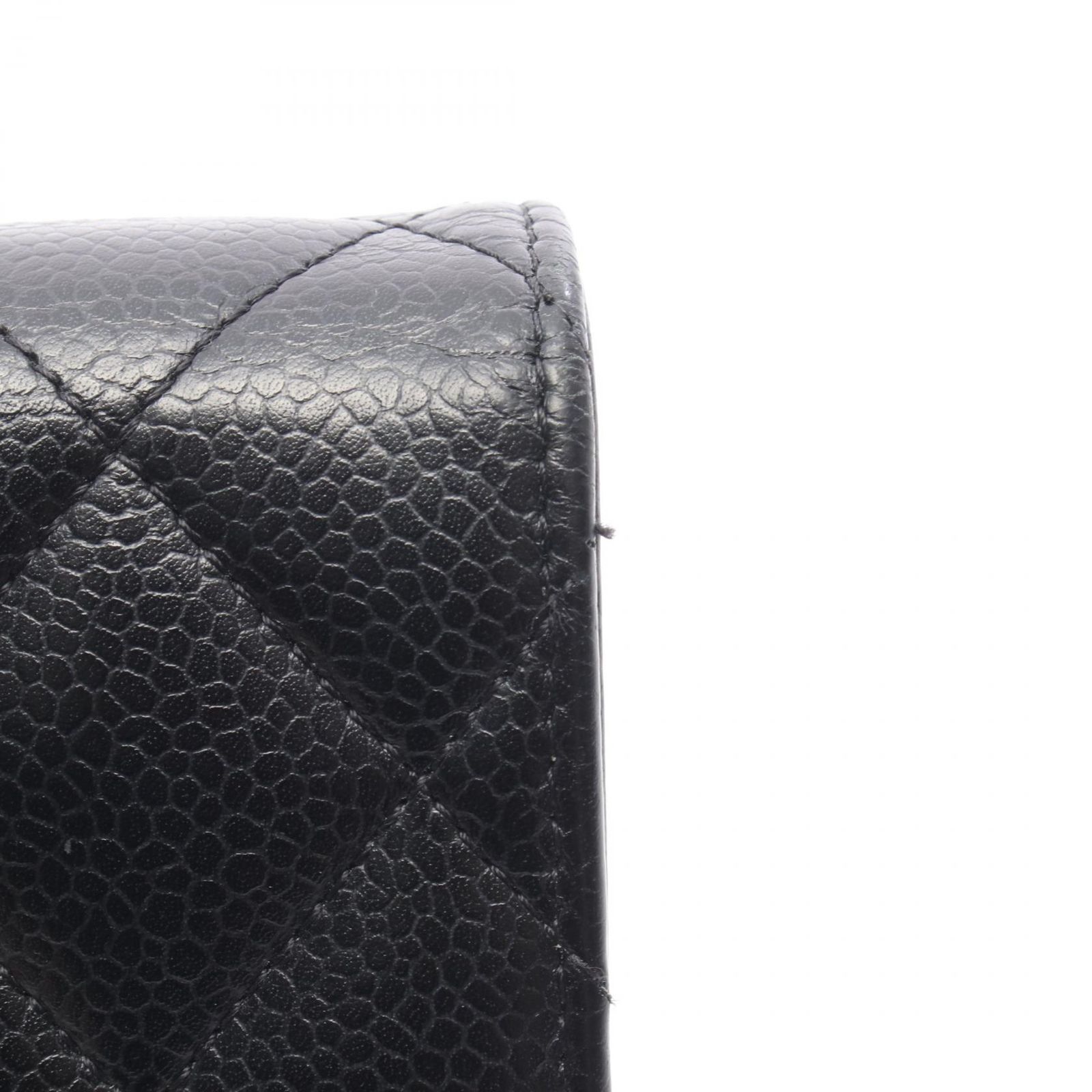 シャネル CHANEL 二つ折り長財布 クラシック ロング フラップ 