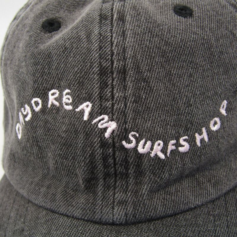 DAYDREAM LOGO ベースボールキャップ 美品 DAYDREAM デイドリーム キャップ デニム SURF SHOP 刺繍ロゴ 6