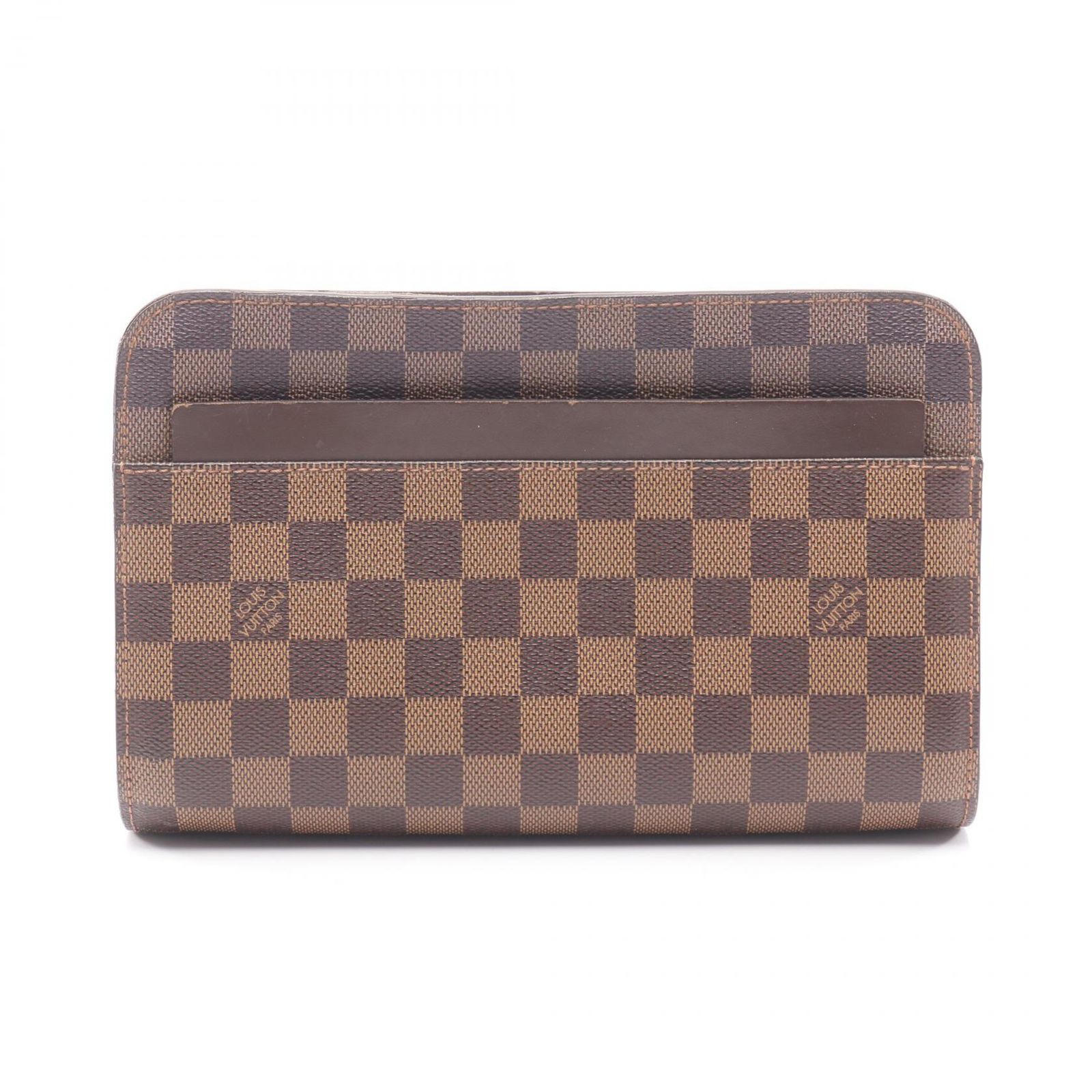 ルイ・ヴィトン LOUIS VUITTON セカンドバッグ クラッチバッグ サンルイ N51993 PVCコーティングキャンバス レザー サンルイ メンズ Used B