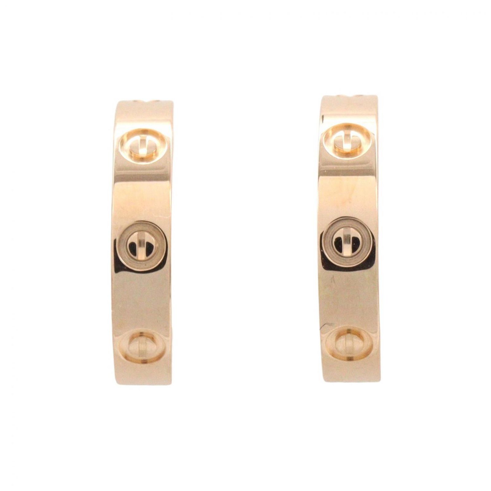 カルティエ CARTIER ピアス ベヒ-ラブ ピアス スモール B8029000 K18PG（ピンクゴールド） ベヒ-ラブ ピアス スモール レディース Used A