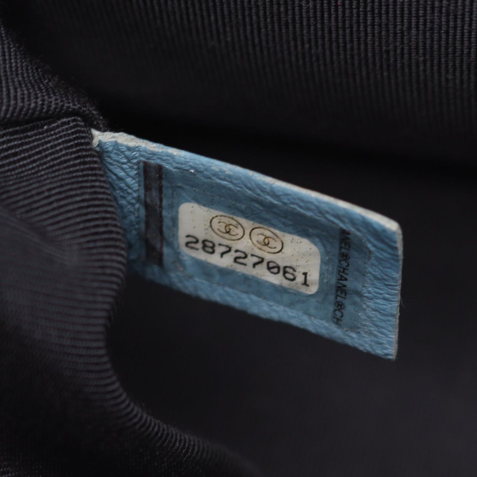 シャネル CHANEL ショルダーバッグ マトラッセ AS0949 ブルー/ネイビー 