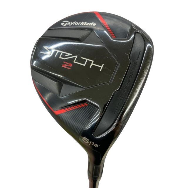 【中古】 テーラーメイド STEALTH2 5W フェアウェイウッド FW TENSEI RED TM50(STEALTH FW) (フレックスSR) メンズ 男性用 右利き 右用 Cランク ゴルフクラブ