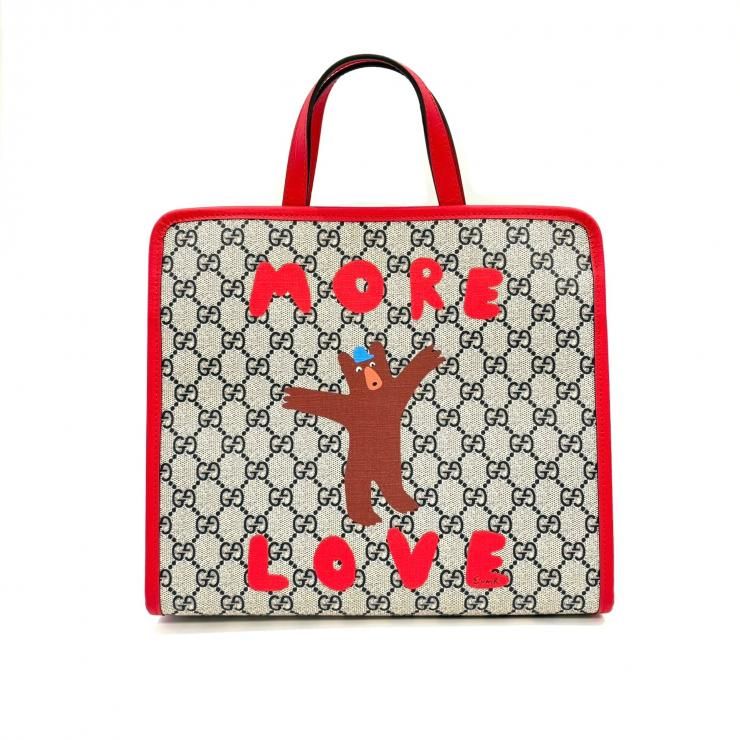 極美品】GUCCI グッチ チルドレンズ プリント GG トートバッグ 