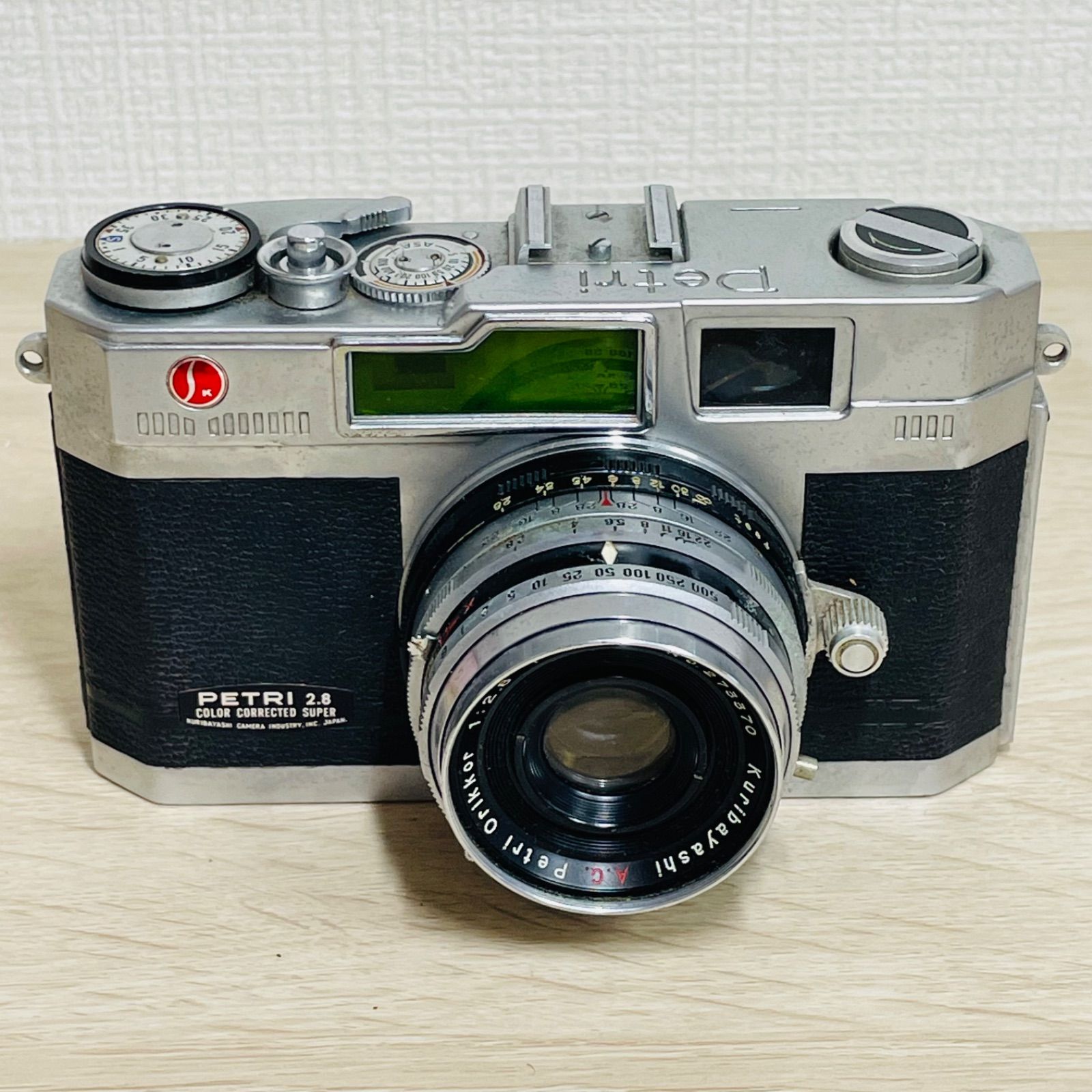 PETRI 2.8 レンジファインダー フィルムカメラ ケース付き - メルカリ