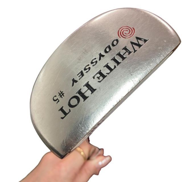 【中古】 オデッセイ WHITE HOT #5 32インチ パター PT スチール (フレックスその他) メンズ 男性用 右利き 右用 Cランク ゴルフクラブ