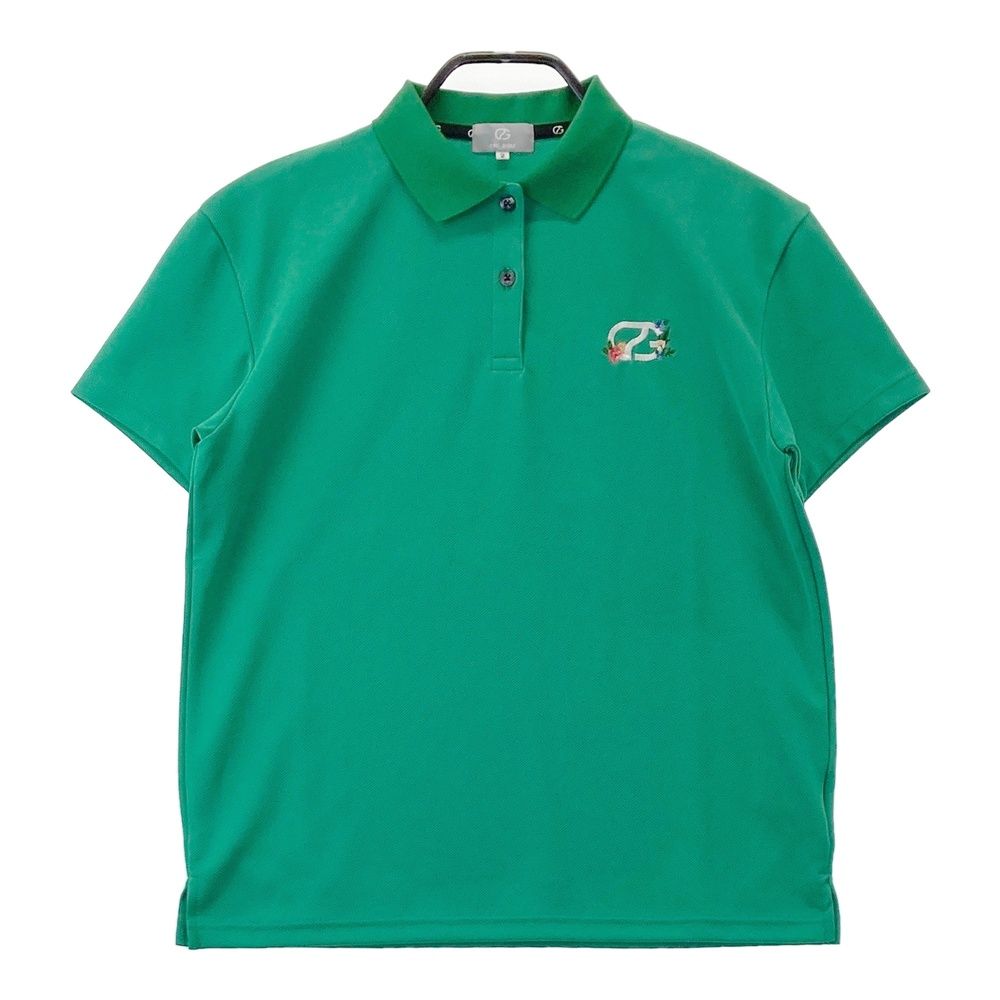 サイズ：2 CPG GOLF シーピージーゴルフ 1109-25111 半袖ポロシャツ グリーン系 [240101675810] ゴルフウェア レディース ストスト
