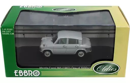 中古】ミニカー 1/43 MAZDA CAROL 360 1962 (グレー) 「Oldies