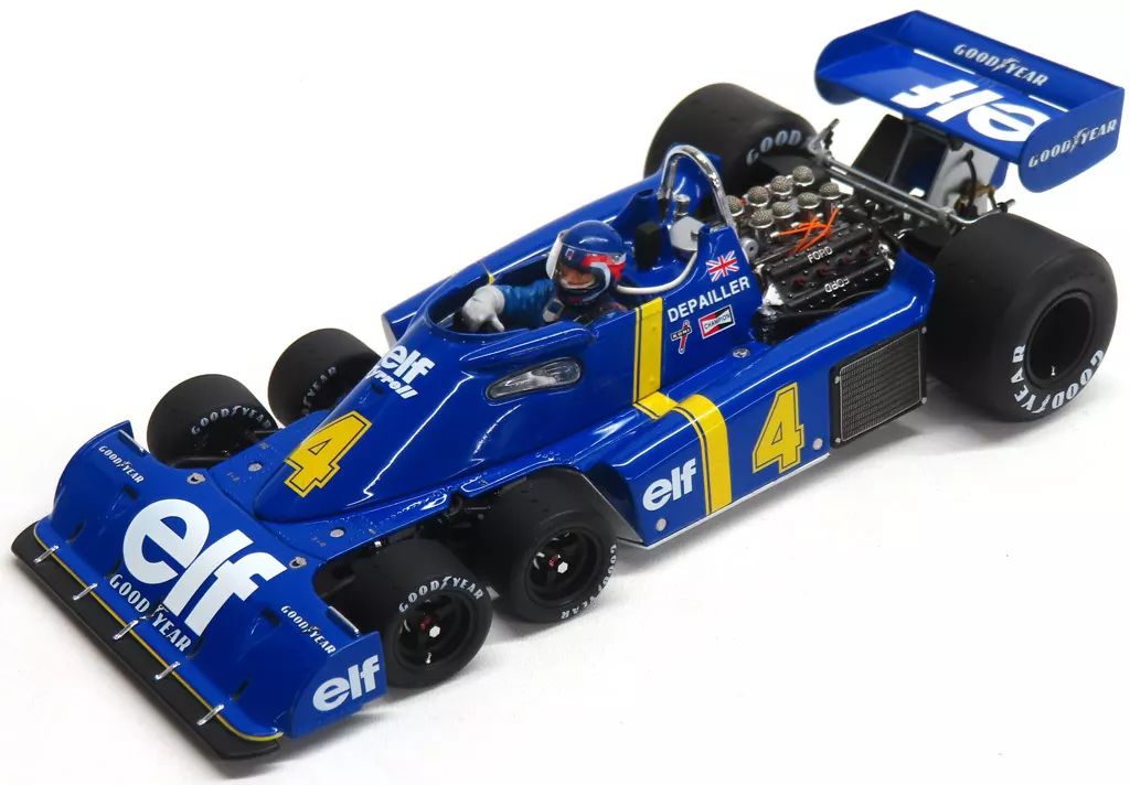 【中古】ミニカー 1/18 TyRRELL FORD P34(ブルー) 「Grand Prix CLASSICS」 [GPC97042]