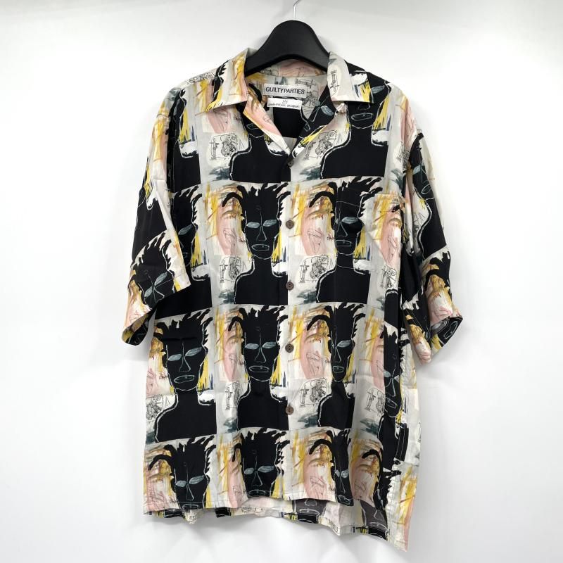 中古】WACKO×MARIAJEAN-MICHEL BASQUIAT アロハシャツ サイズL
