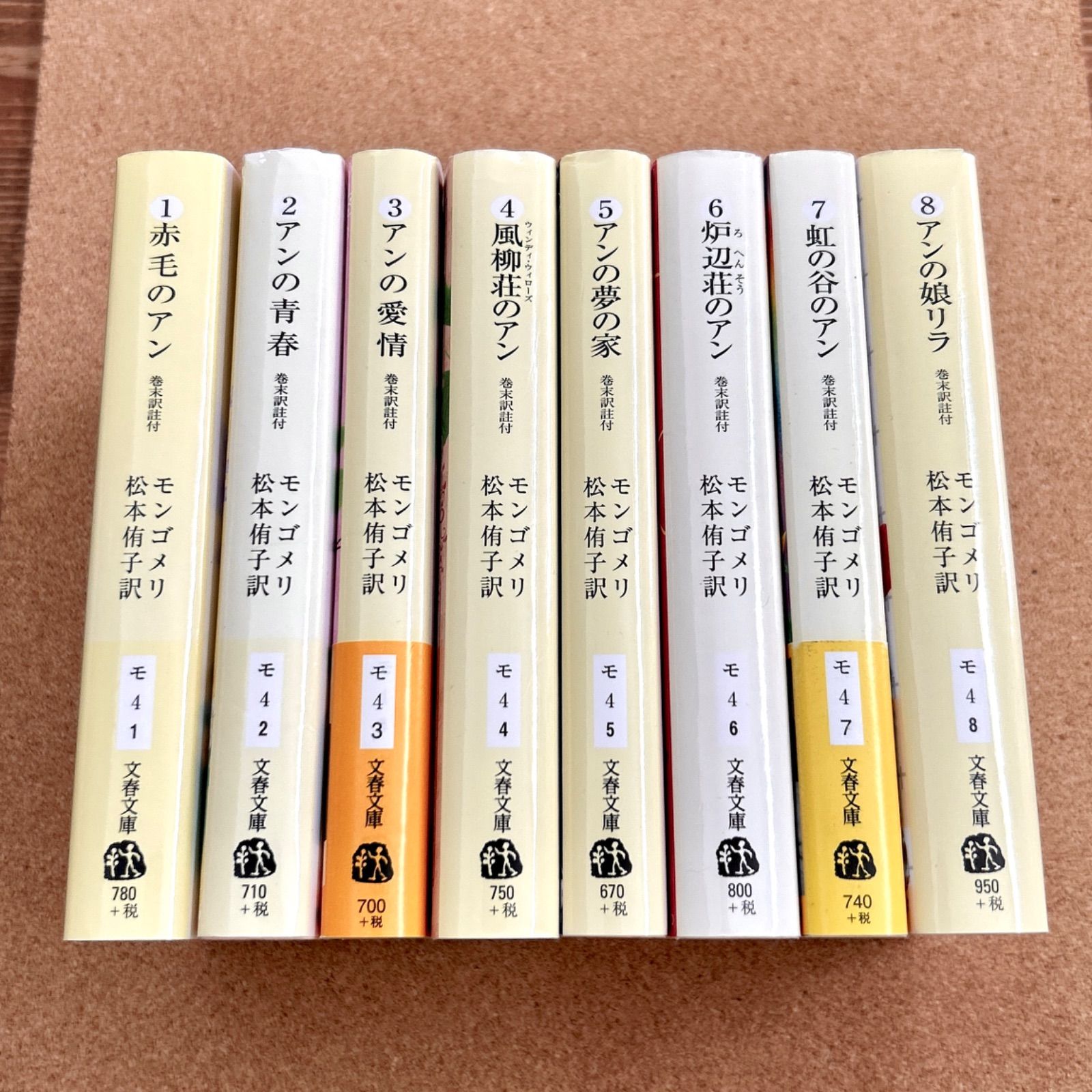 赤毛のアンシリーズ 全8巻 全巻セット