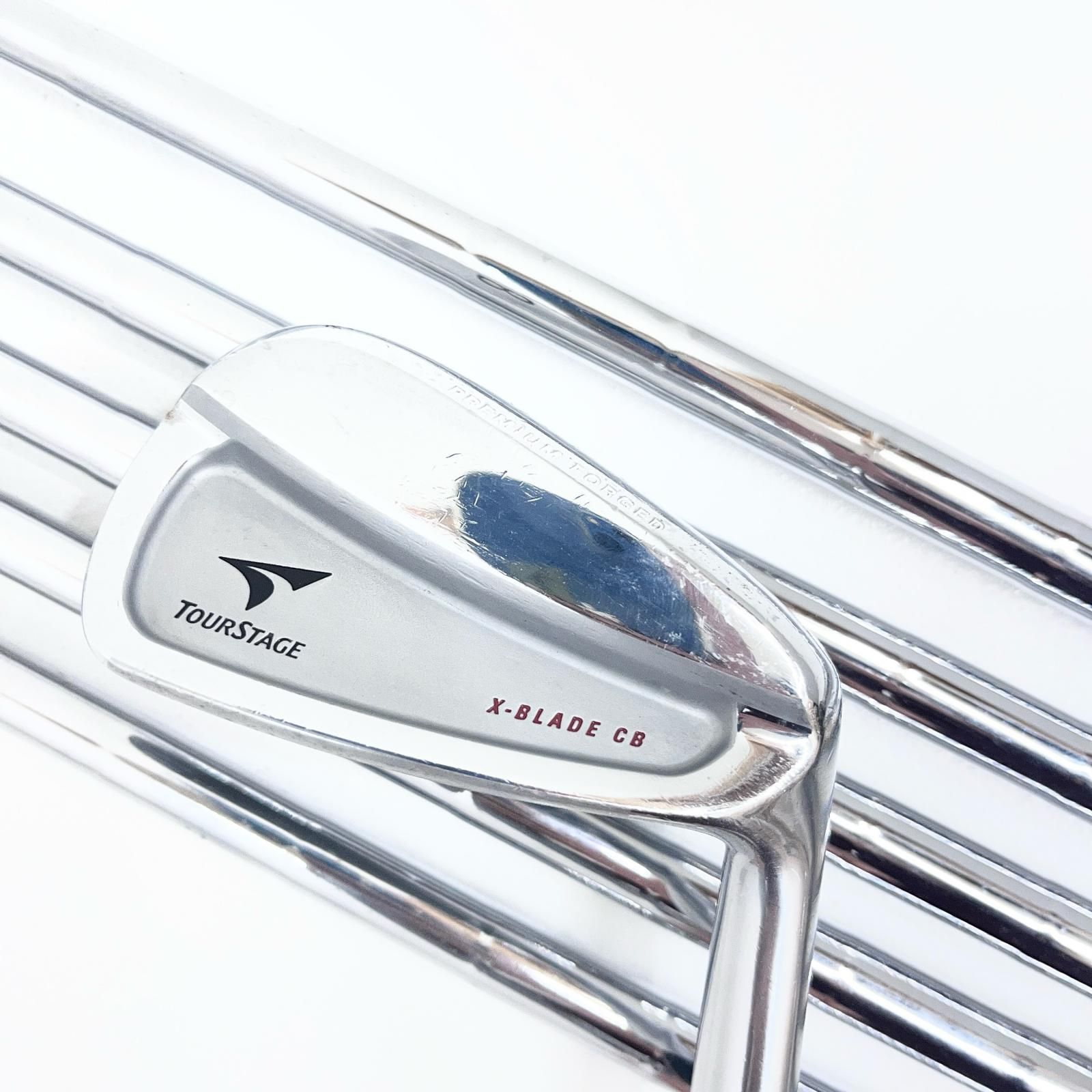 【加古川店】 中古 BRIDGESTONE | ブリヂストン アイアン TOUR STAGE X-BLADE CB(2005)ｱｲｱﾝ6本ｾｯﾄ　N.S.PRO 950GH　フレックスS 【427】