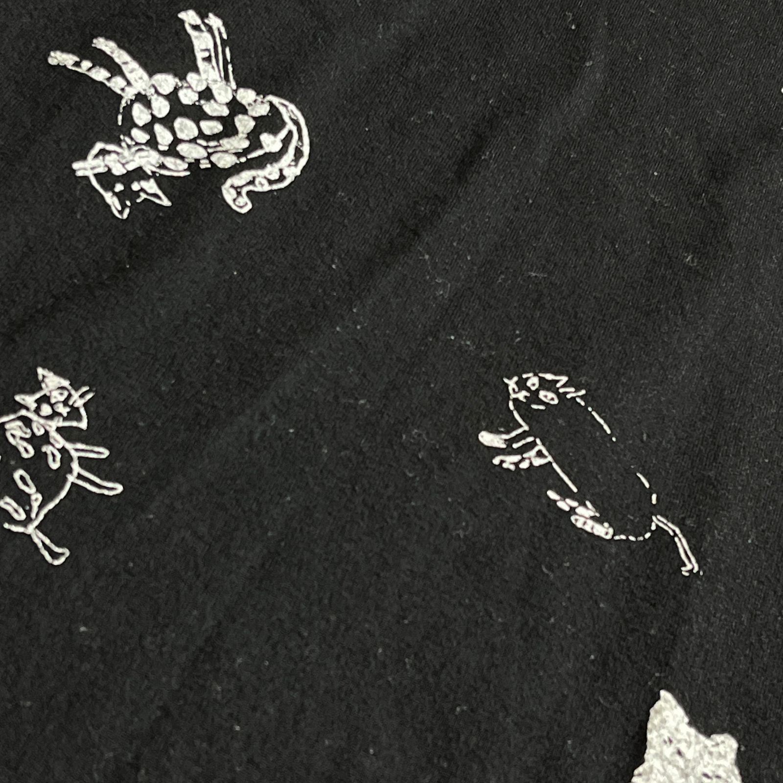 【1989AW】COMME des GARCONS 猫プリント Tシャツ ブラック コムデギャルソン 2000000012179 【1989AW】COMME des GARCONS 猫プリント Tシャツ ブラック コムデギャルソン 2000000012179