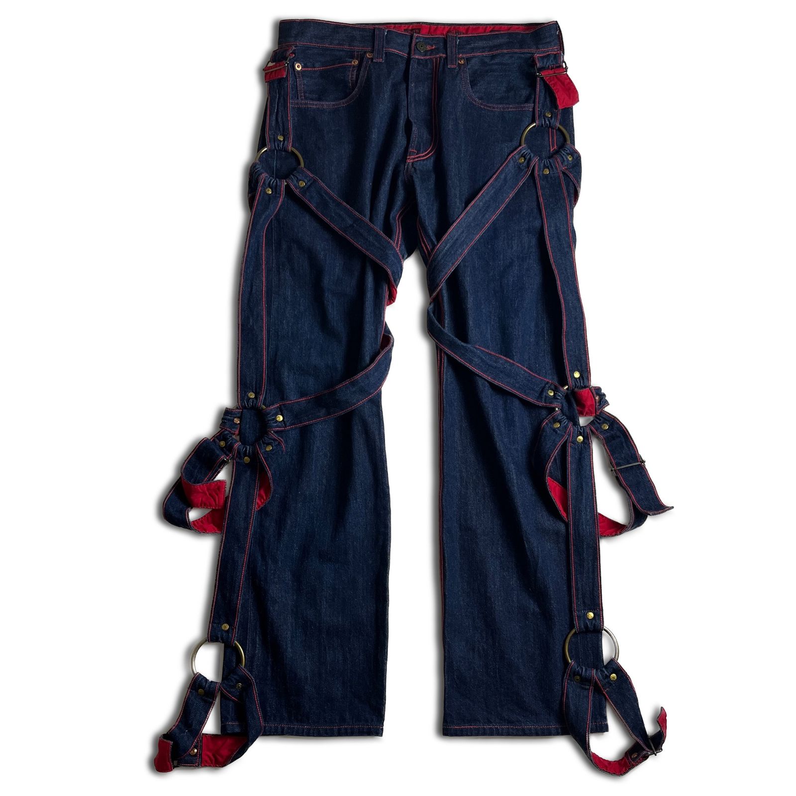 定番，格安 LEVI'S × Jean Paul Gaultier ボンテージ デニムパンツ 32