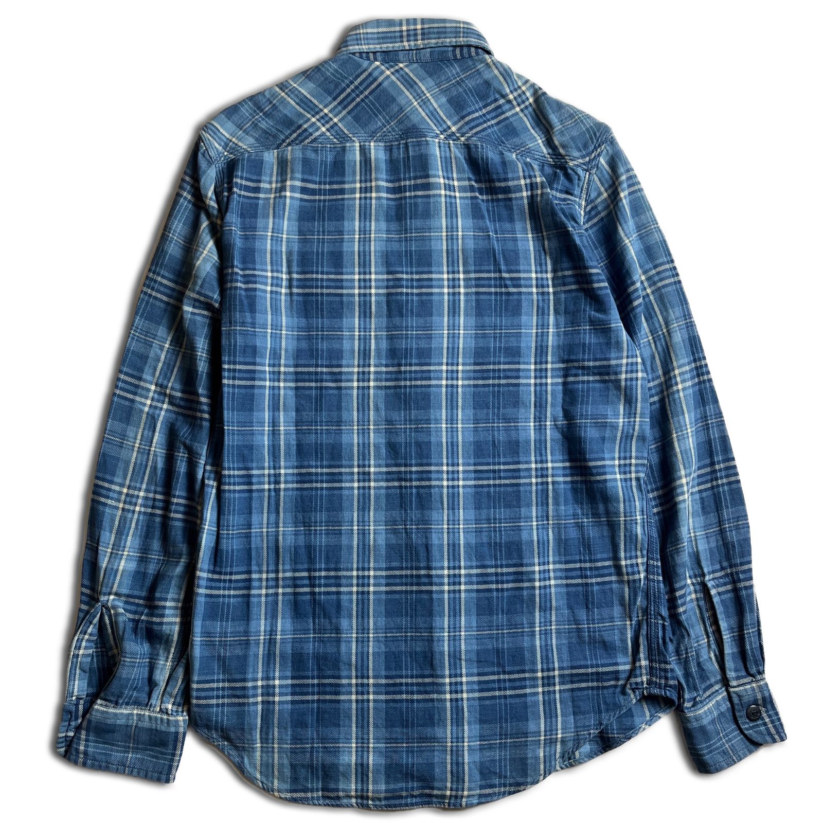 ジョニーデップ着用】RRL チェック ネルシャツ XS ダブルアールエル