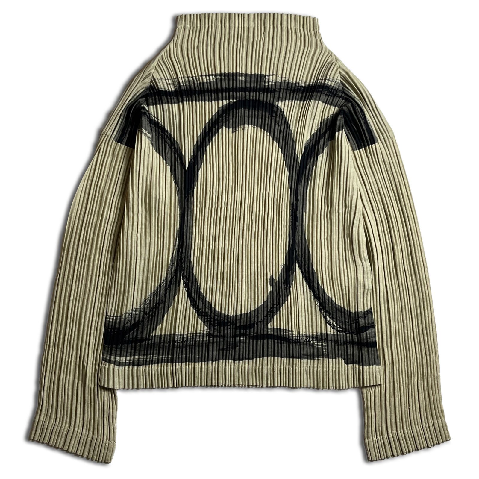 送料無料】【97ss】ISSEY MIYAKE プリーツトップス M イッセイミヤケ