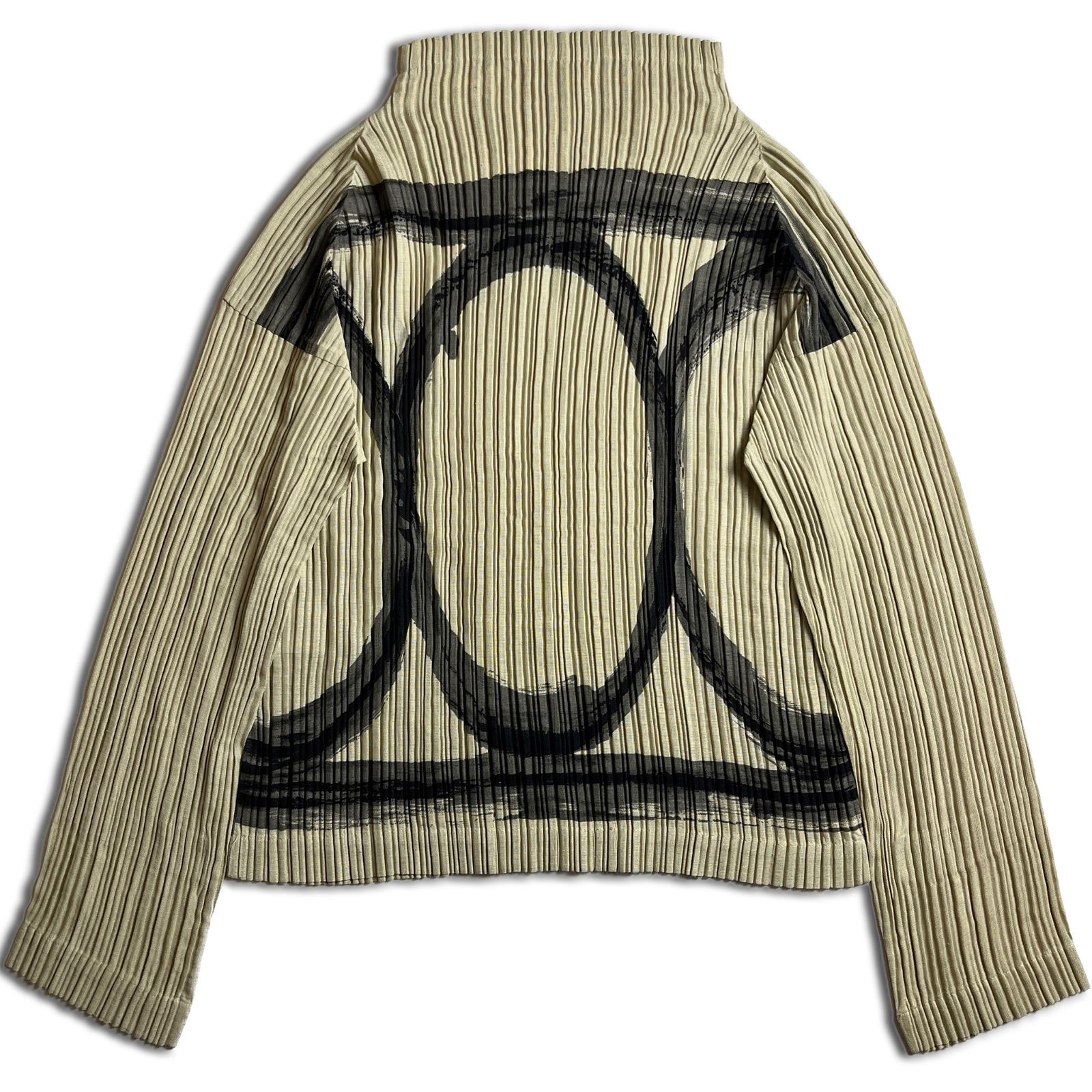 送料無料】【97ss】ISSEY MIYAKE プリーツトップス M イッセイミヤケ