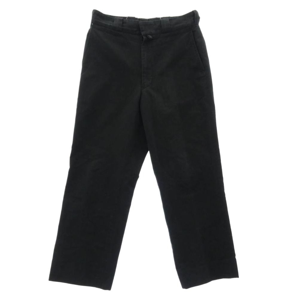 COMOLI コモリ 24SS Z01-03017 ポストワークツイルパンツ ブラック系 2【中古】