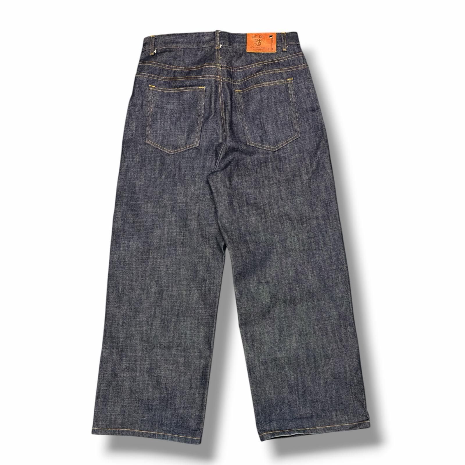 NO FAITH STUDIOS RAW DENIM JAPANESE LOOSE FIT ジャパニーズルーズ 
