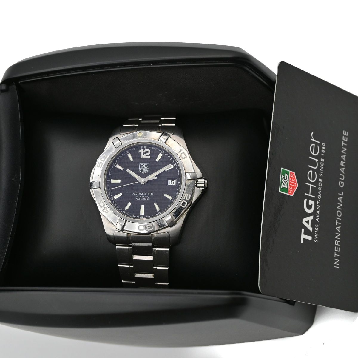 TAG HEUER タグホイヤー WAF2110 アクアレーサー デイト 腕時計 自動巻き 23LC585