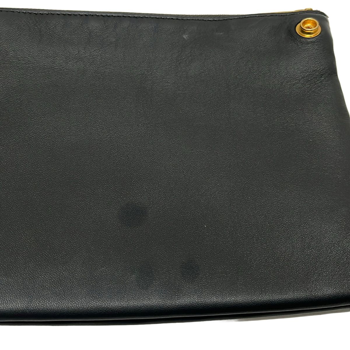 CELINE(セリーヌ) ショルダーバッグ トリオラージ グレー レザー 