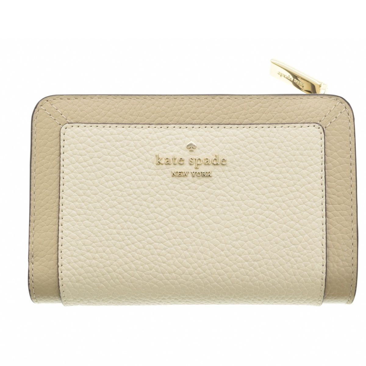 【KateSpade】KI834 レナ カラーブロック ミディアム コンパクト バイフォールド ウォレット 二つ折り レザー財布