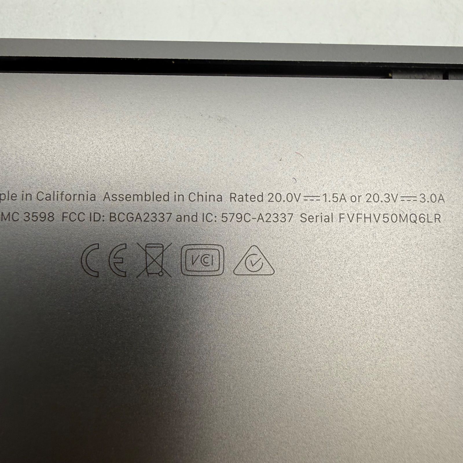 MacBook Air M1 16GB/256GB JIS スペースグレイ - メルカリ