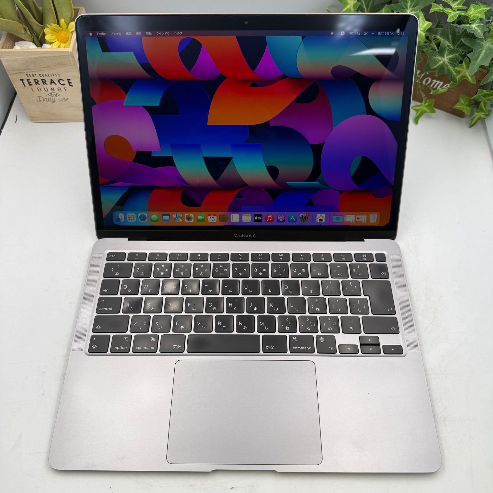 MacBook Air M1 16GB/256GB JIS スペースグレイ - メルカリ