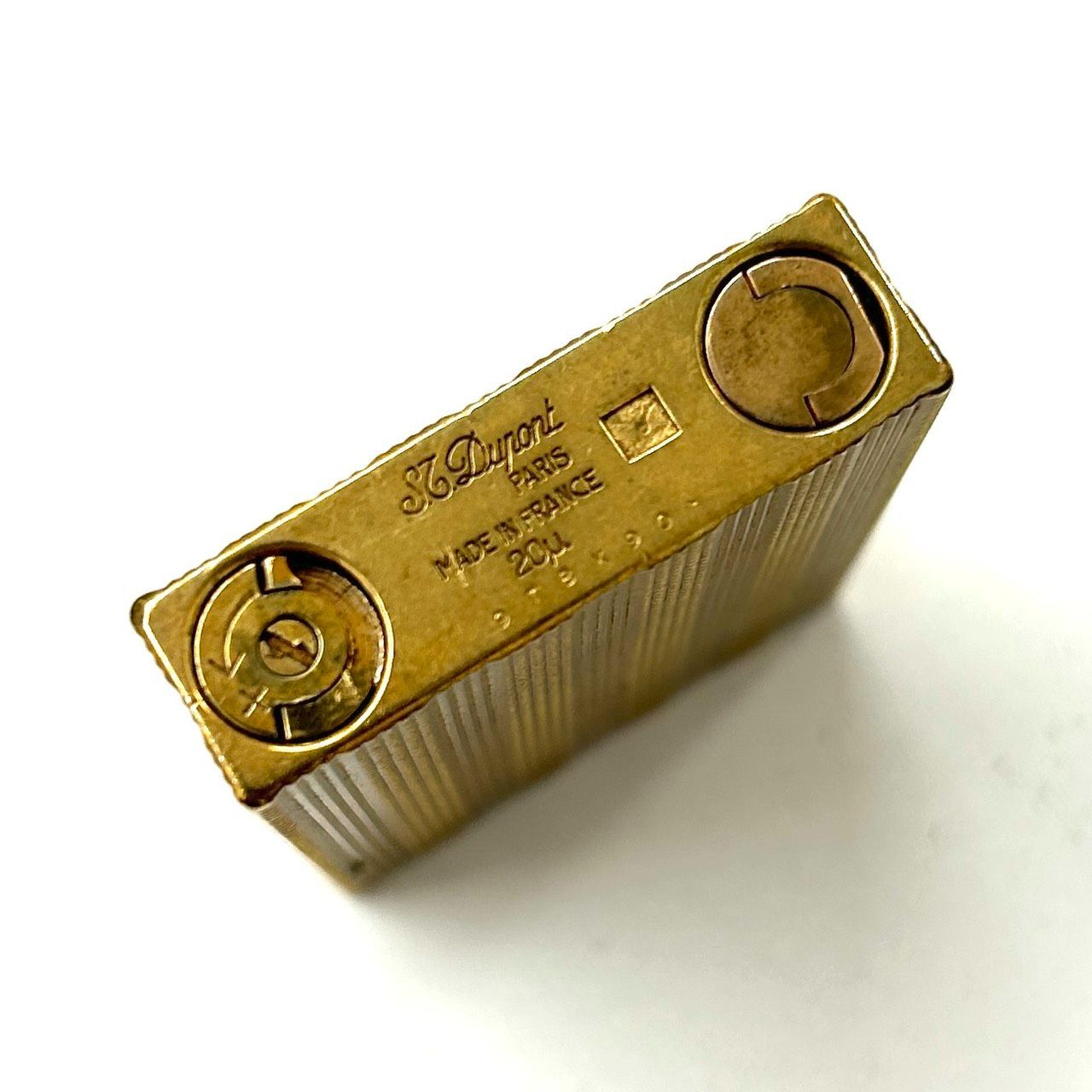 S.T. Dupon デュポン　ヴィンテージ ライター　着火確認済み 着火未確認 Dupont ガスライター デュポン S.T. フランス製 ゴールド